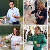 Así han votado los candidatos a la Alcaldía de Burgos