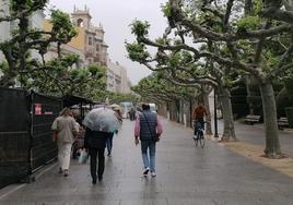 En mayo ha llovido sobre todo en las últimas jornadas, y con tormentas.