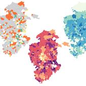 Descubre qué votó cada pueblo de Burgos según su paro, riqueza y edad