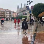 Aemet mantiene el aviso amarillo por tormentas en Burgos desde este viernes