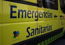 Ambulancia del Sacyl.
