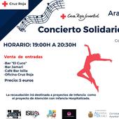 Artistas arandinos participan el 15 de junio en un concierto solidario a beneficio de Cruz Roja