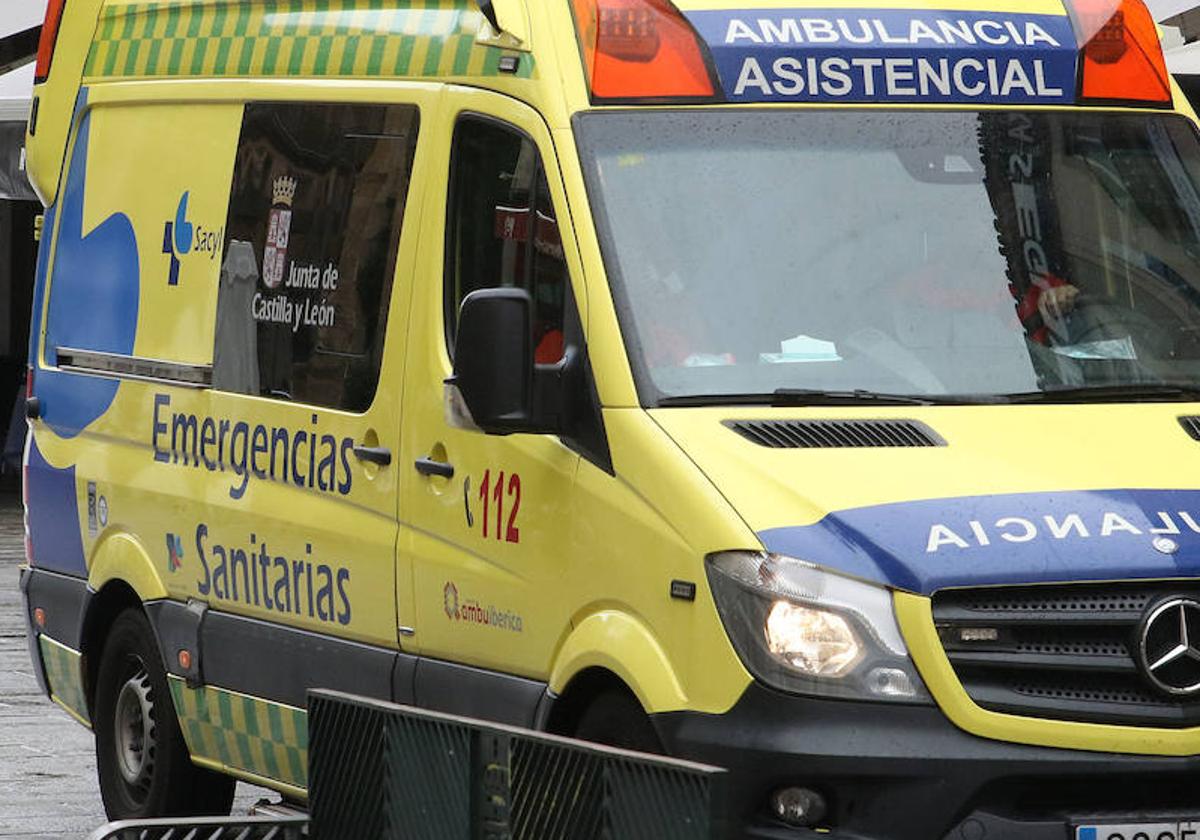 Ambulancia de Sacyl.