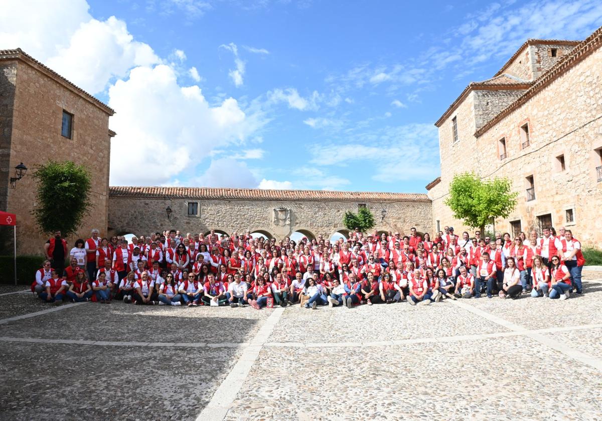 Foto de familia del Encuentro Autonómico celebrado en lerma.