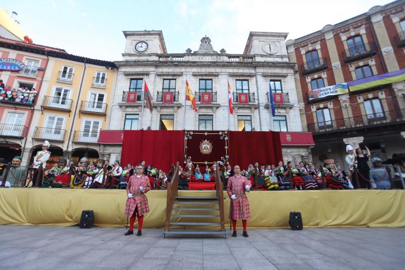 Burgos abre el apetito de los Sampedros on la Proclamación de las Reinas