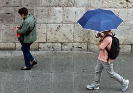 La lluvia es la protagonista estas jornadas en Burgos.