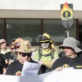 Los trabajadores de incendios forestales protestarán en Aranda por el reconocimiento de su categoría