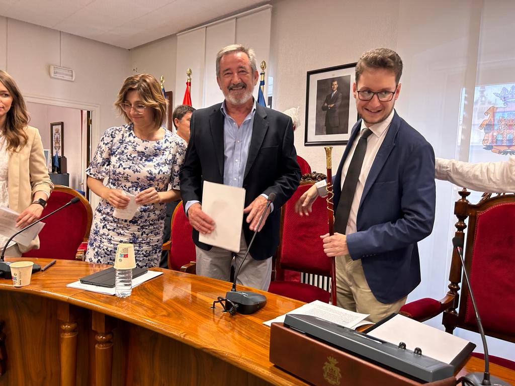 Antonio Linaje se convierte en el nuevo regidor de Aranda de Duero