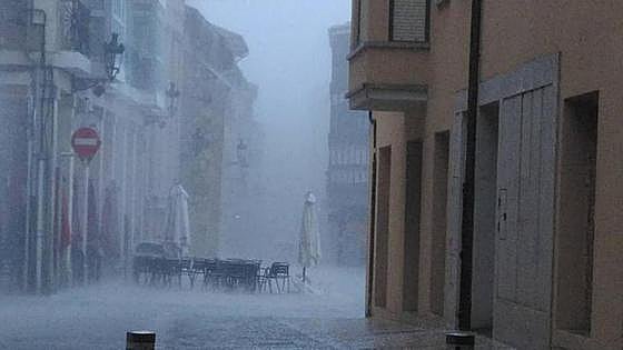 Burgos, en aviso amarillo por tormentas este sábado