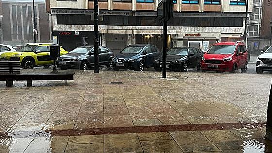 Las tormentas llegan a Burgos