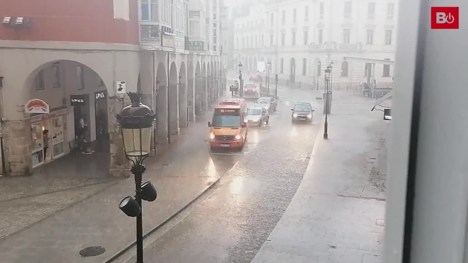 Tormentas en Burgos