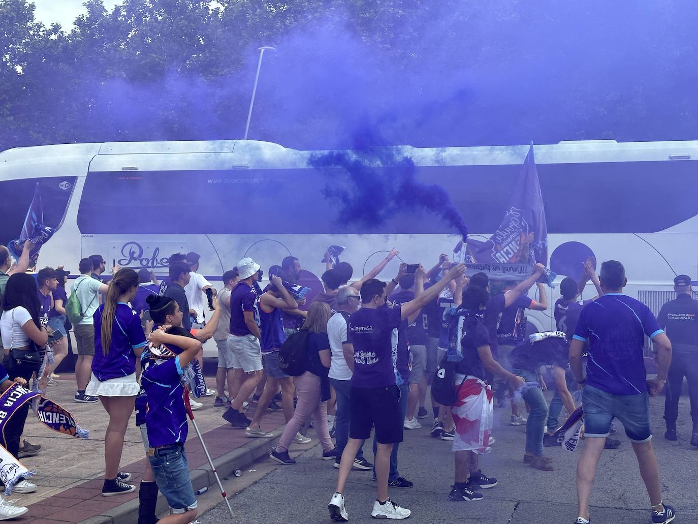 Ambientazo en la previa de la final entre Zunder Palencia y Hereda San Pablo