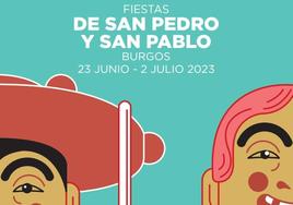 Programa de las fiestas de San Pedro y San Pablo de Burgos 2023.