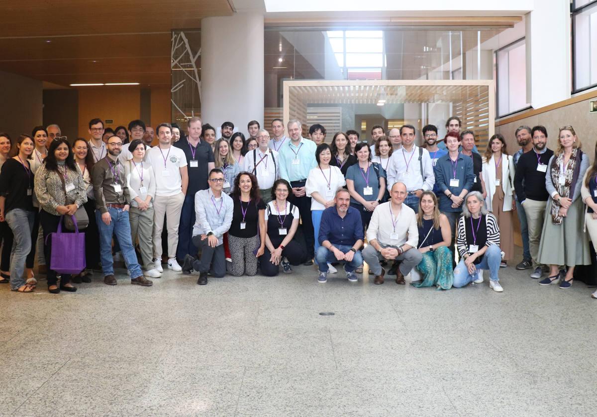 Participantes en el congreso sobre corteza cerebral.