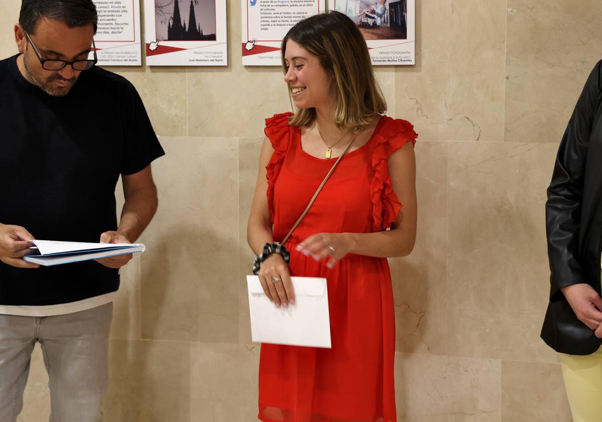 María Choza Merino, ganadora de la decimotercera edición del Concurso de Microrrelatos en Twitter.