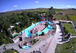 Parque acuático Picón del Conde, en Burgos.