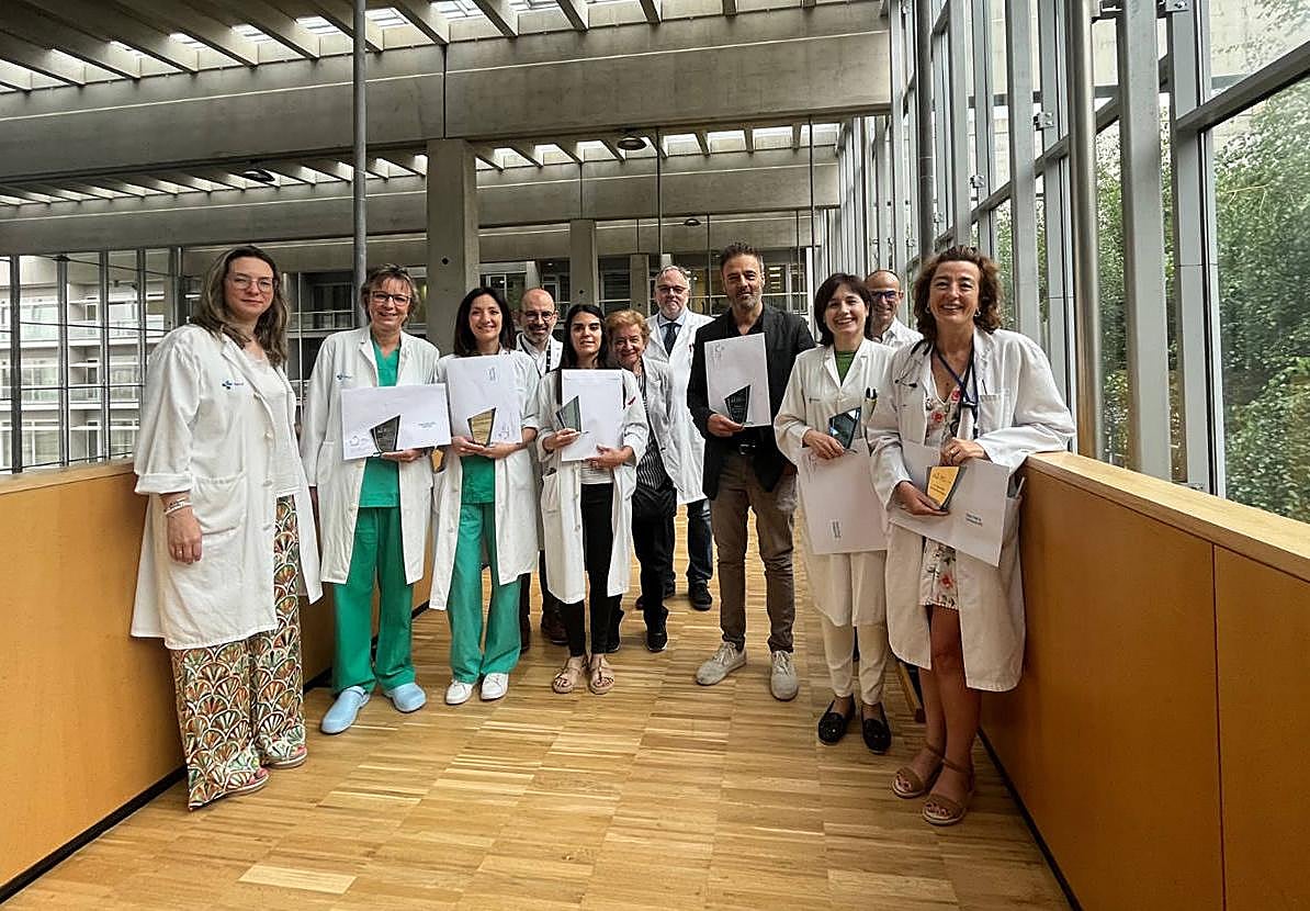 Profesionales autores de algunas publicaciones científicas.