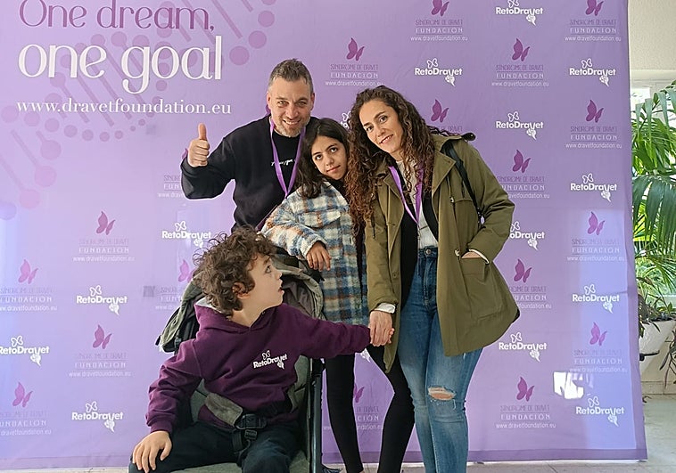 Ana y su familia conviven con el síndrome de Dravet