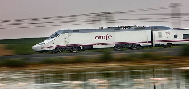 Imagen de archivo de un tren como el que ha sufrido la avería.