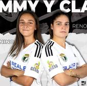 Claudia Ortega y Jimena González 'Jimmy' renuevan con el Burgos CF