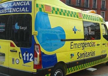 Herida una motorista en un accidente en el pueblo burgalés de Lomana