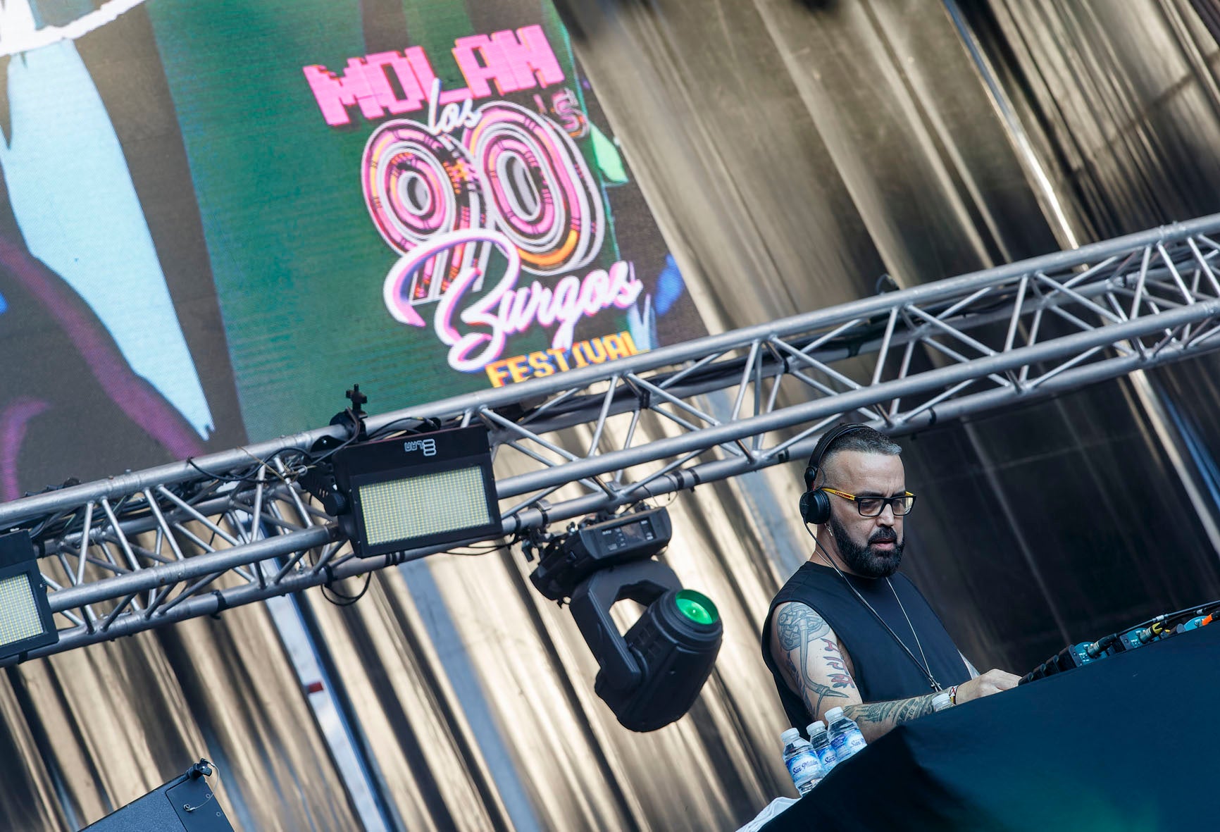 Burgos se mueve al ritmo de los 90