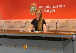 La concejala de Festejos, Carolina Álvarez