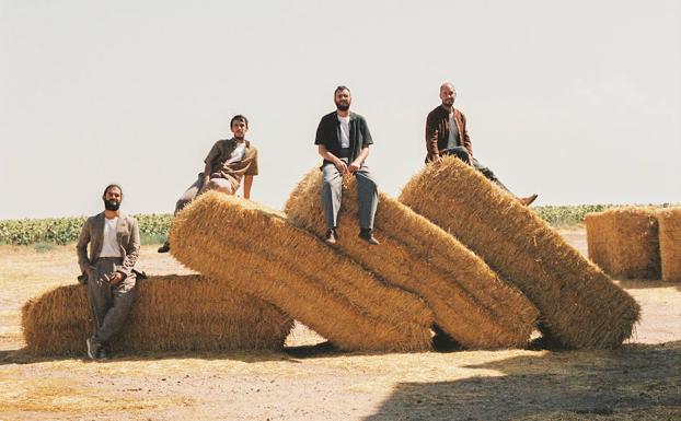 El Nido, desde la izquierda, Rodrigo Cachorro, Nacho Prada, Eneko Lekumberri y Álvaro Herreros.