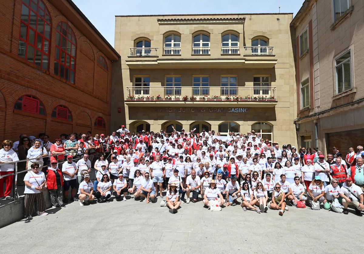 Voluntarios de Cruz Roja en el Encuentro Provincial organizado en Salas de los Infantes