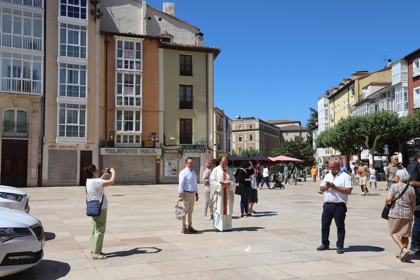 La bendición de San Cristóbal en Burgos en imágenes