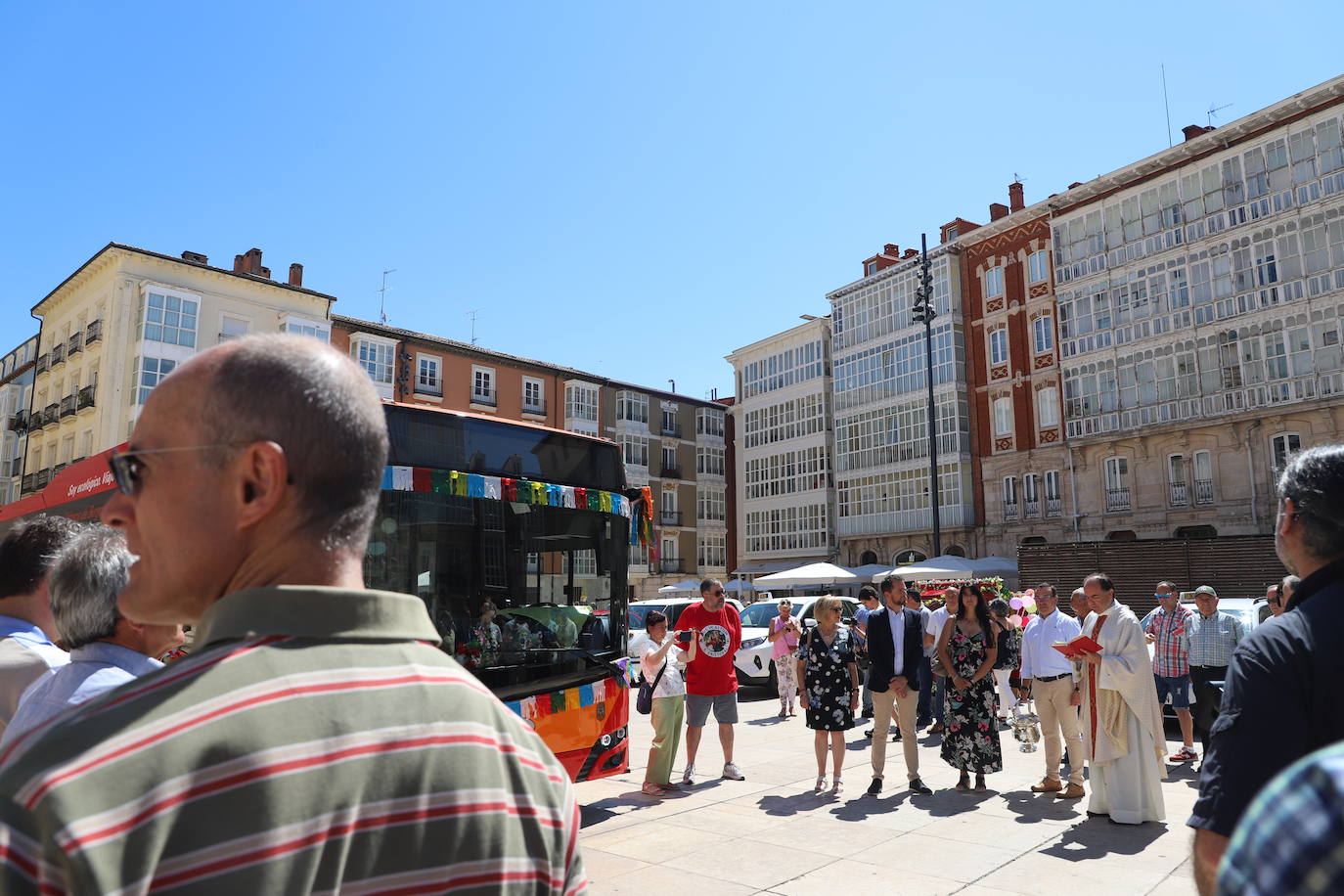 La bendición de San Cristóbal en Burgos en imágenes