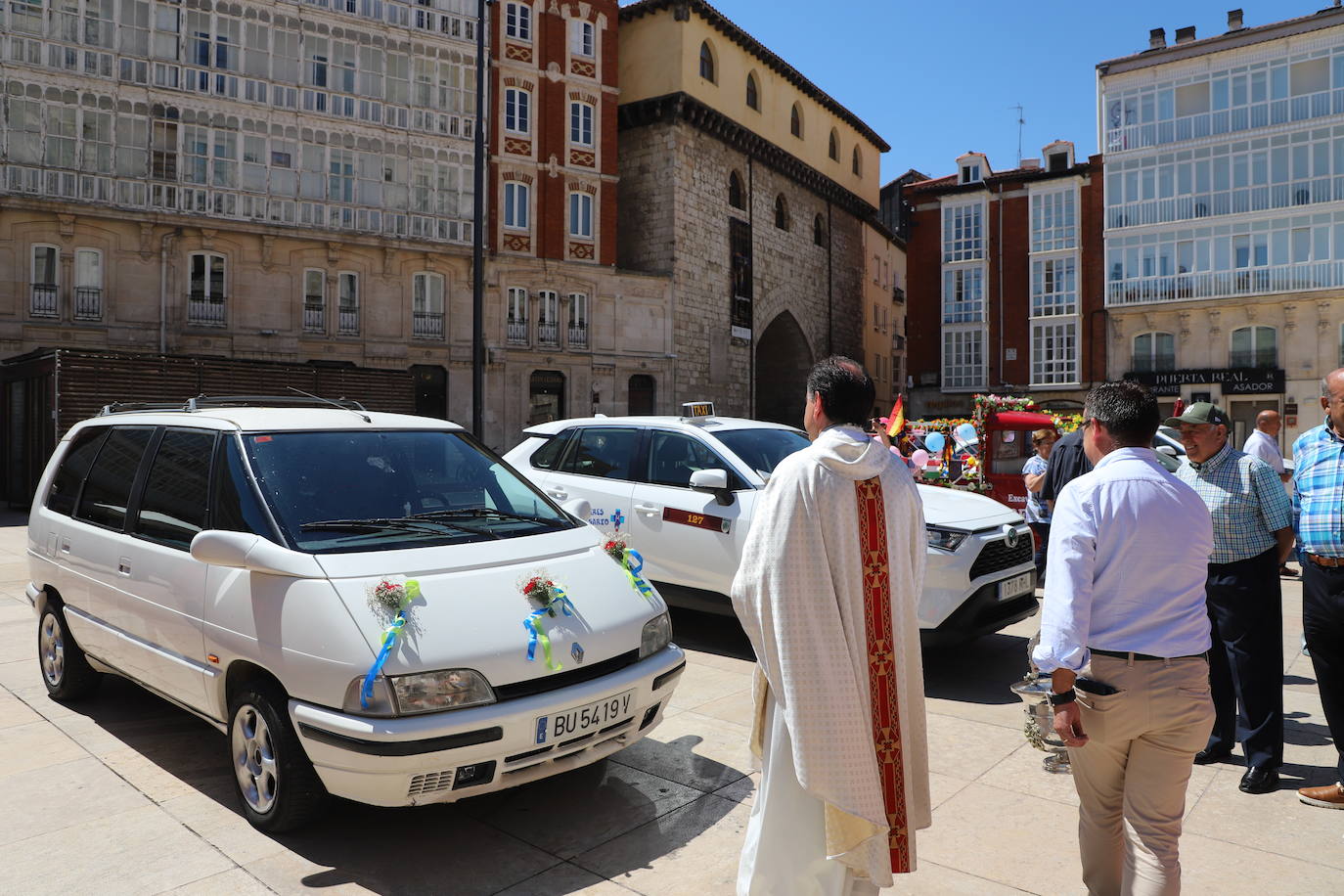 La bendición de San Cristóbal en Burgos en imágenes