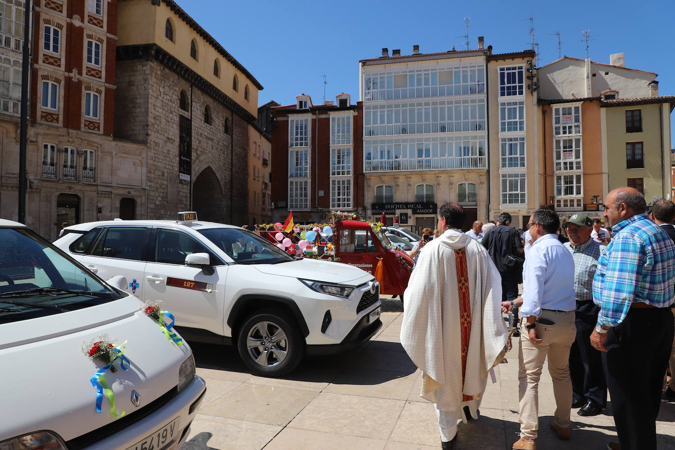 La bendición de San Cristóbal en Burgos en imágenes