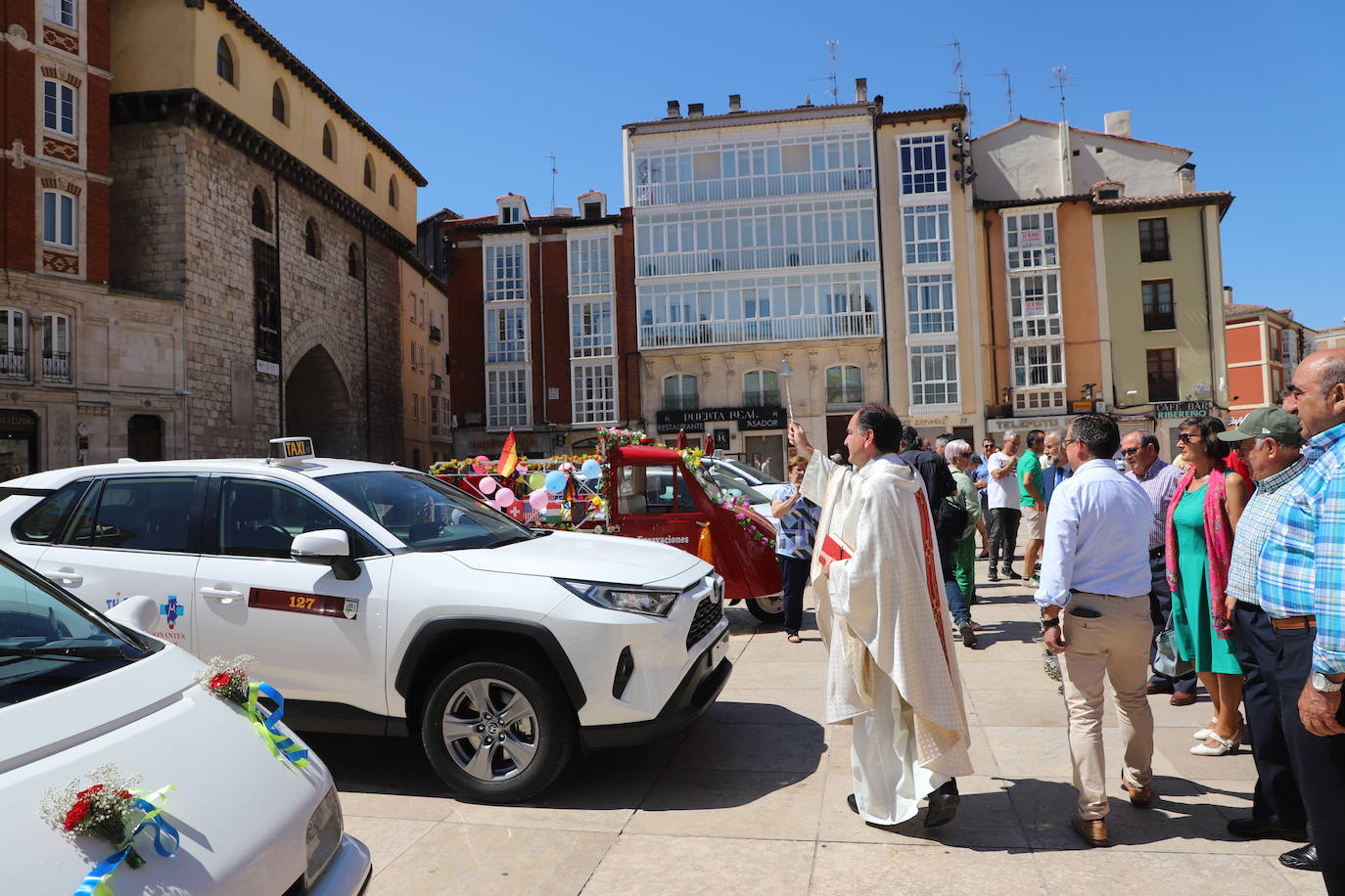 La bendición de San Cristóbal en Burgos en imágenes