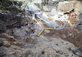 Yacimiento de Portalón en Atapuerca