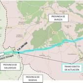 Arranca la segunda fase de obras de la N-122 en el tramo Aranda - Valladolid