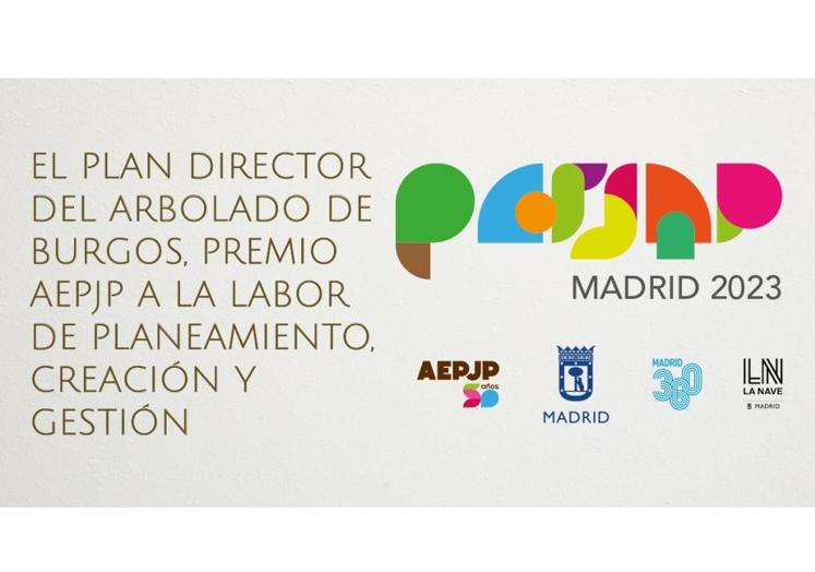 Premio de la Asociación Española de Párques y Jardines Públicos a la labor de planeamiento creación y gestión