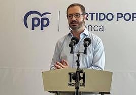 Javier Maroto, portavoz del Partido Popular en el Senado.