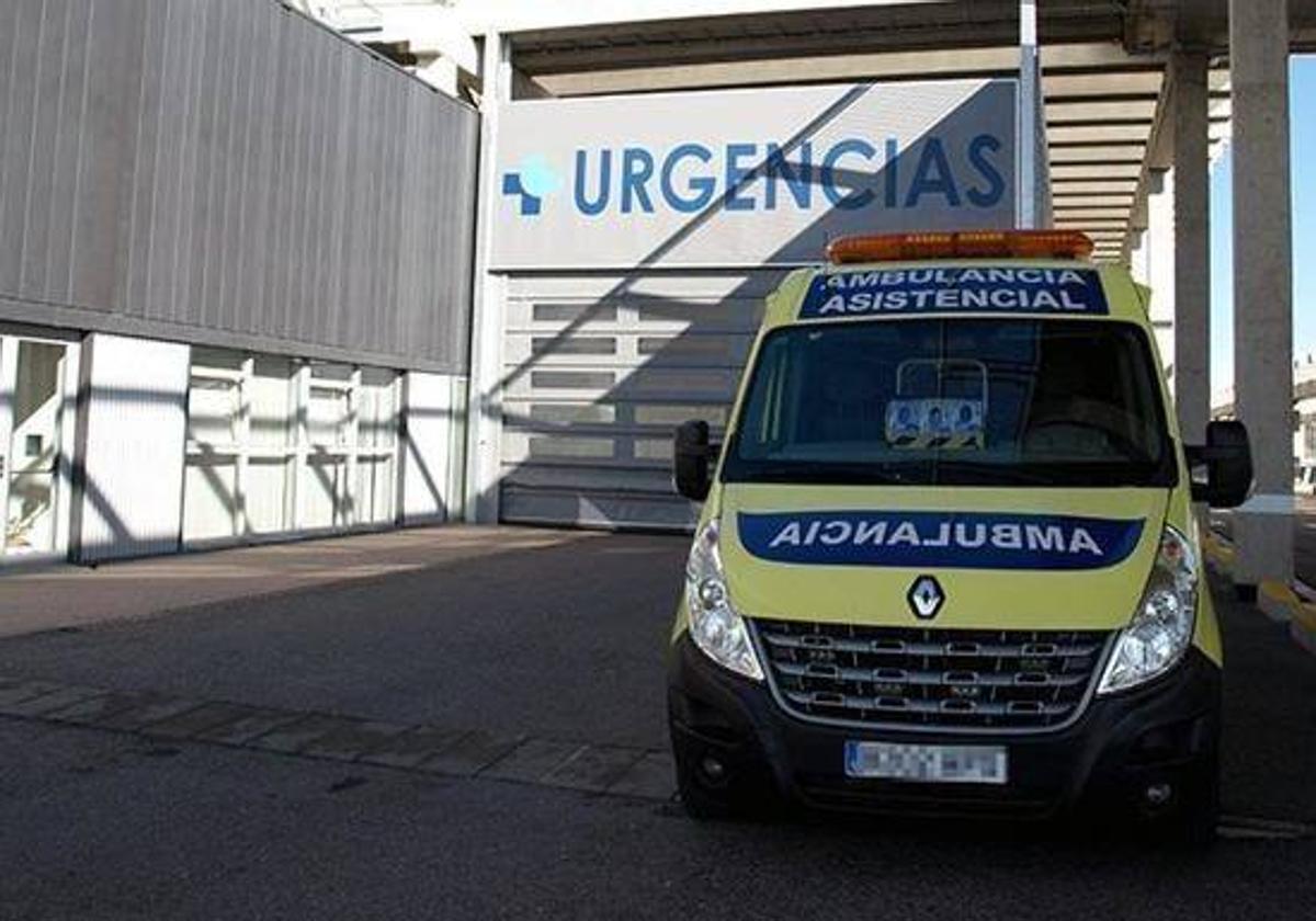 El menor ha sido trasladado al hospital de Burgos.