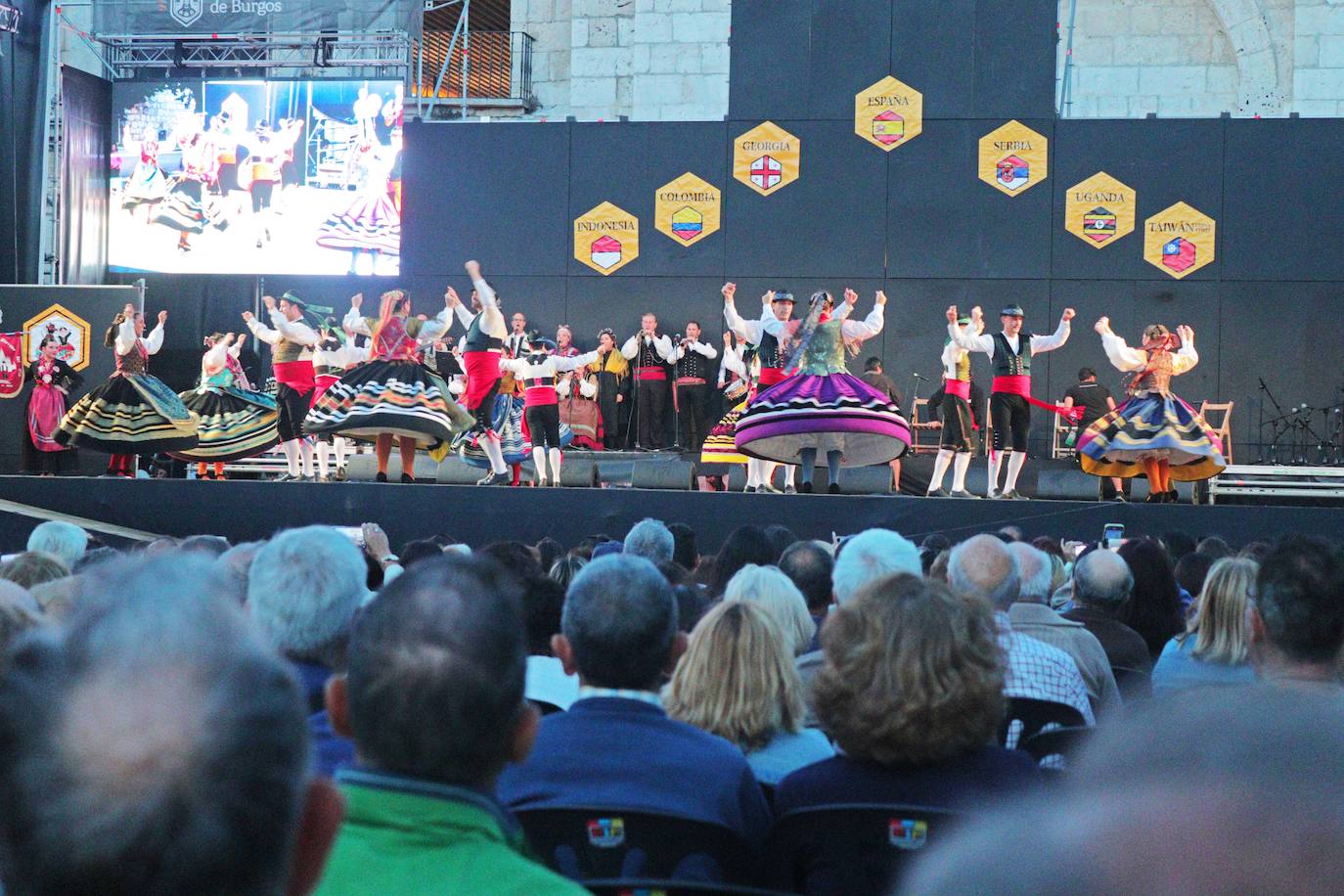 El Festival Internacional de Folclore de Burgos en imágenes