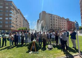 Acto homenaje a Miguel Ángel Blanco en Burgos.