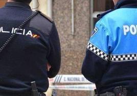 La intervención fue conjunta de la Policía Nacional y la Local de Burgos.