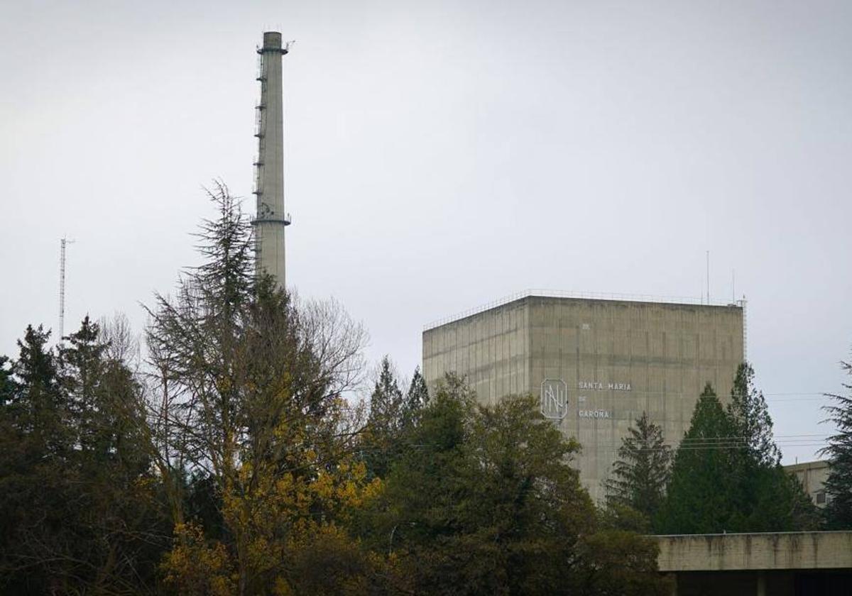 Central nuclear de Santa María de Garoña.