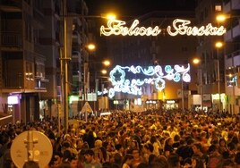 Baja de las peñas en Aranda