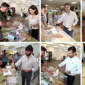 Así han votado los candidatos de Burgos este 23J