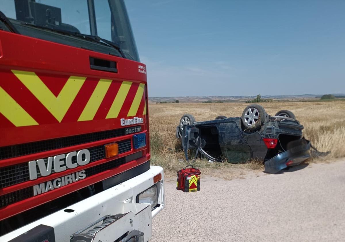 El accidente ha sido en la provincia de Burgos.