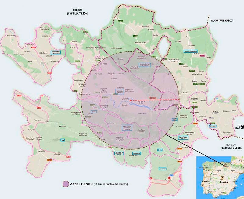 Mapa de residuos de AMAC