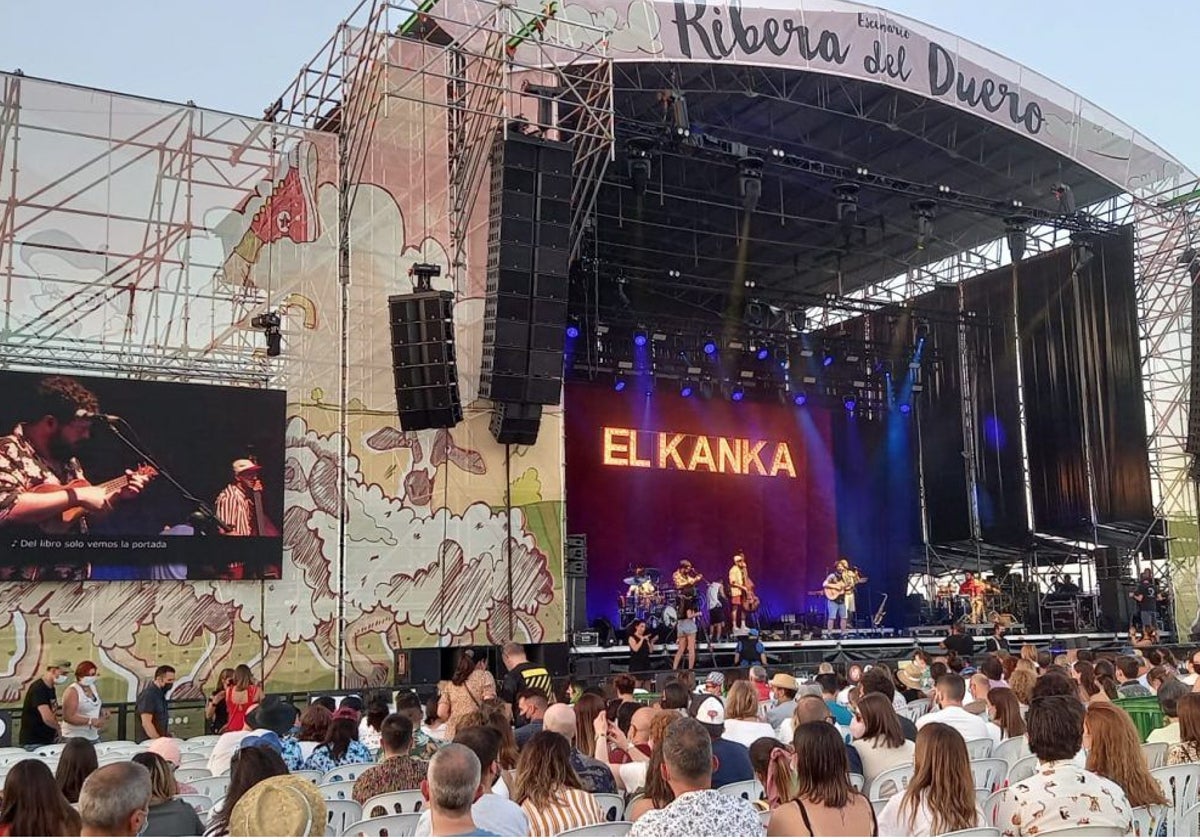 Concierto del Kanka con interpretación de lenguaje de signos en 2021