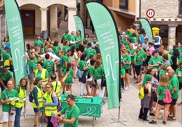 La AECC celebra este sábado la 'II Marcha Belorado contra el cáncer'