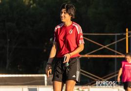 Tania Güemes, entrenadora del Burgos Club de Fútbol Femenino.